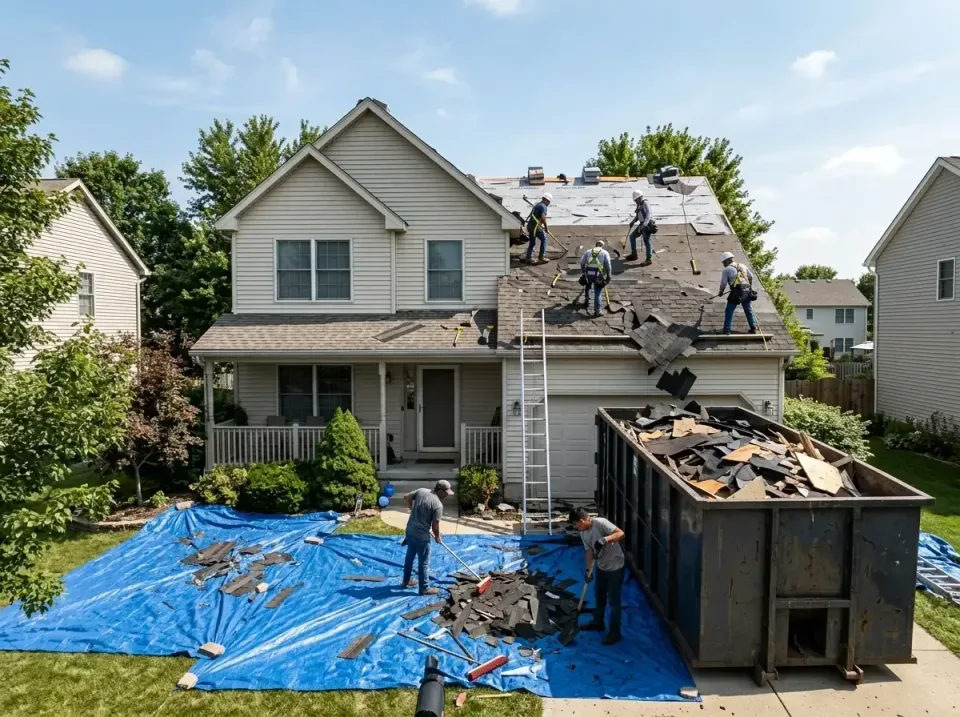 roof-replacement-debris-remova-004 — frequently asked questions, Cheapest Dumpster Rentals in Priest River, ID